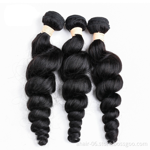 Best Sales Women Unprocessed Raw Human Hair Loose Wave Virgin Brazilian Hair Human